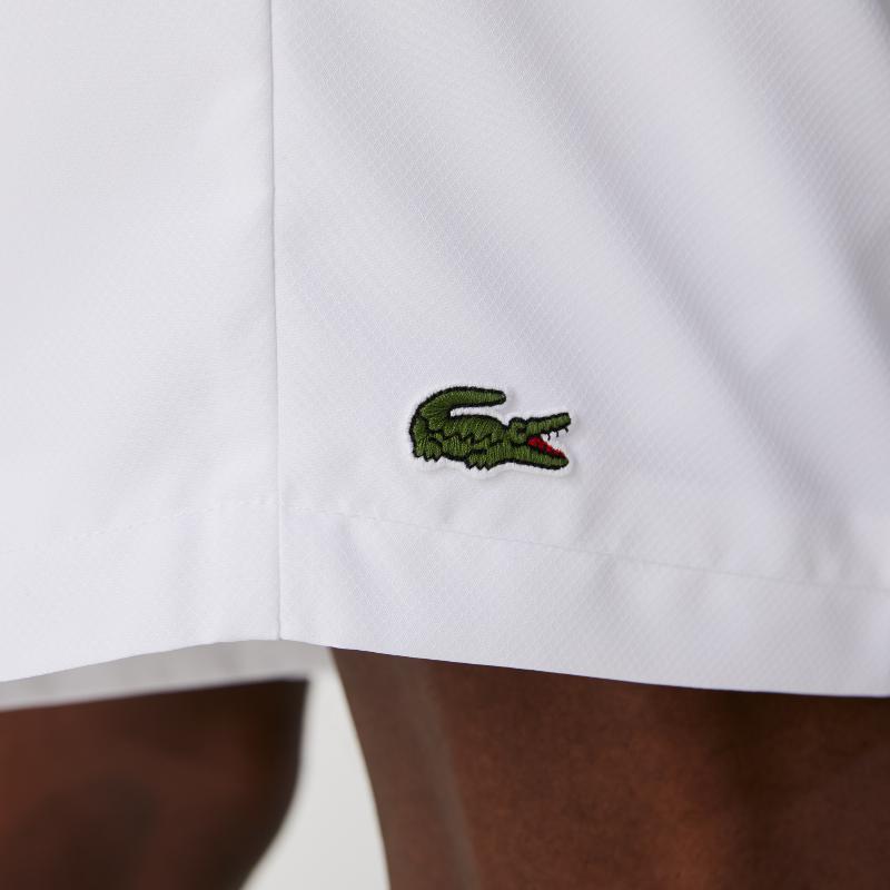Short Lacoste Sport Blanco - Barata Oferta Outlet
