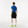 Short Lacoste Sport Negro Amarillo
