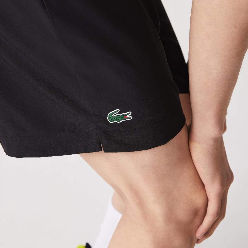 Short Lacoste Sport Negro - Barata Oferta Outlet