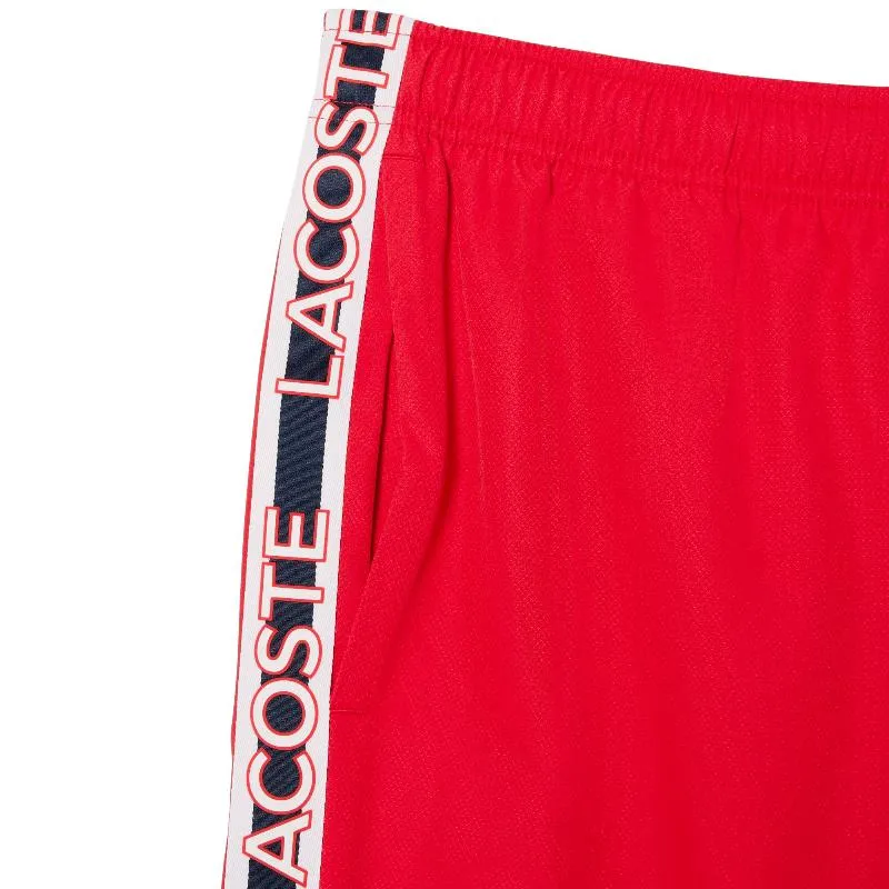 Short Lacoste Sport Rojo