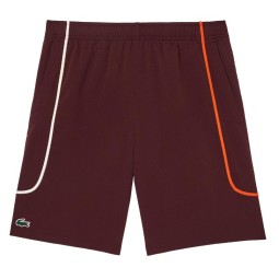 Lacoste Sport Tennis Shorts Burgundy