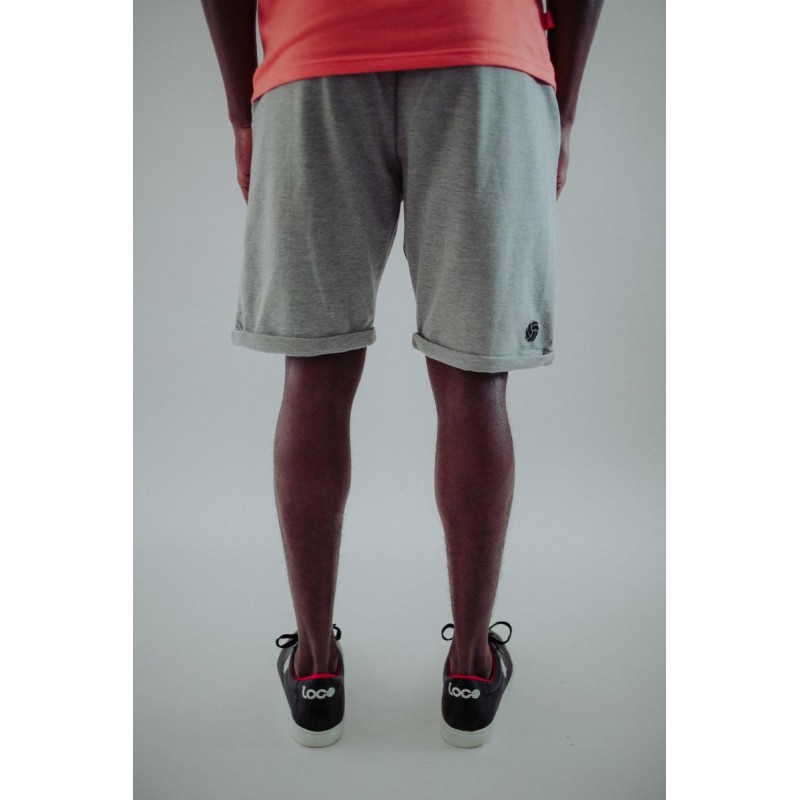 Short Loco Algodon Gris - Barata Oferta Outlet
