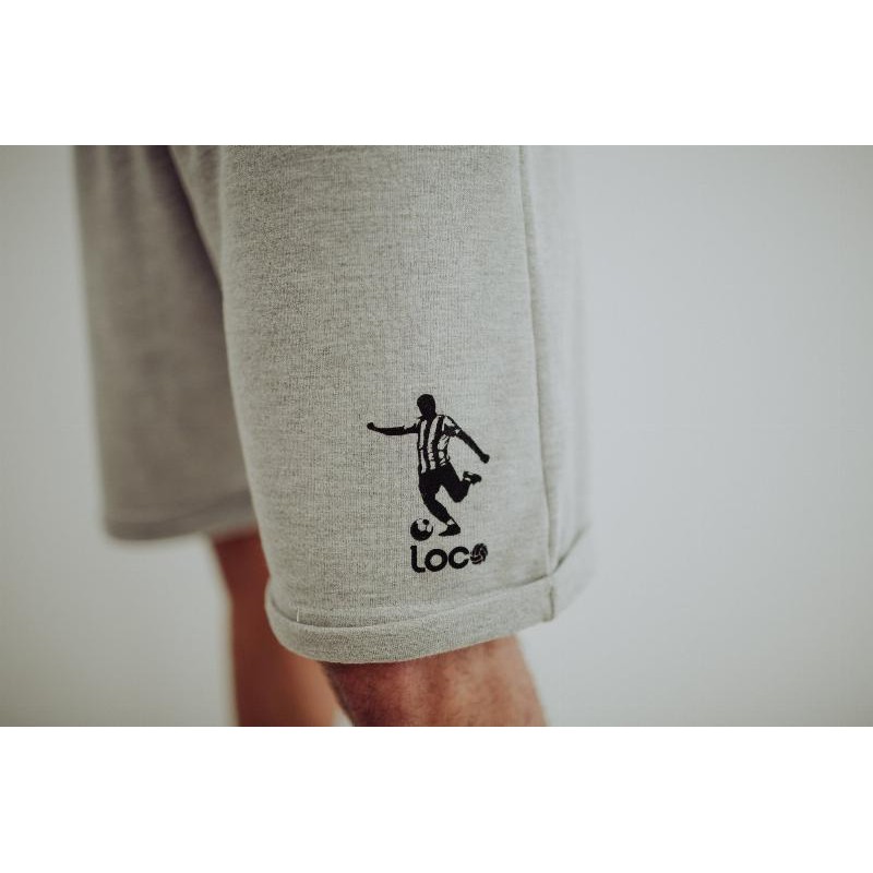 Short Loco Algodon Gris - Barata Oferta Outlet