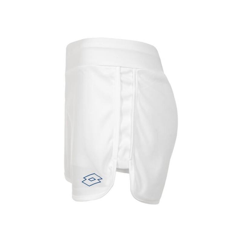 Short Lotto Squadra III Blanco Brillo - Barata Oferta Outlet