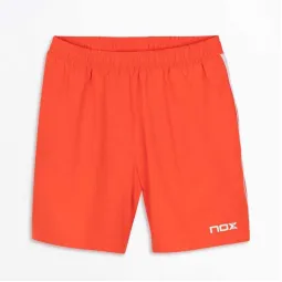 Nox Team Shorts Orange Rouge Blanc