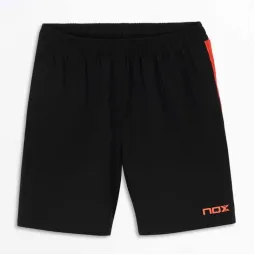 Short Nox Team Negro Naranja