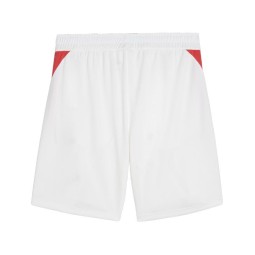 Puma White Red Shorts