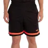 Short Softee Primax Negro Coral Fluor Junior