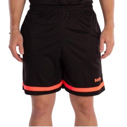 Short Softee Tipex Negro Coral Fluor Junior