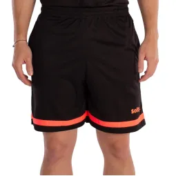 Short Softee Primax Negro Coral Fluor Junior