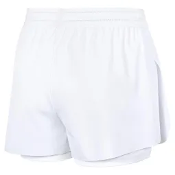 Short Tecnifibre Team Stretch Blanco Mujer