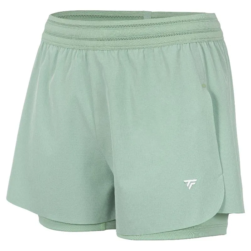 Short Tecnifibre Team Stretch Verde Mujer