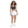 Short Wilson Division Blanco Brillante Mujer