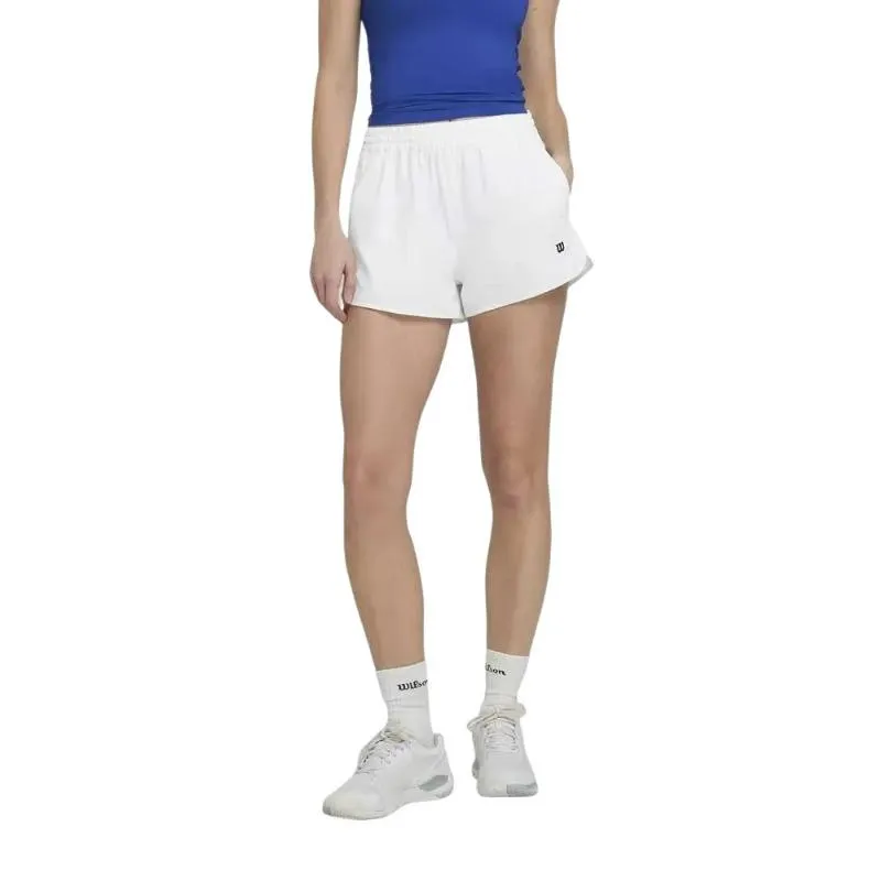 Short Wilson Team Blanco Mujer