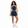 Short Wilson Velocity Pleated Azul Marino Mujer