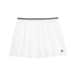 Short Wilson Velocity Pleated Blanco Mujer