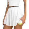 Short Wilson Velocity Pleated Blanco Mujer