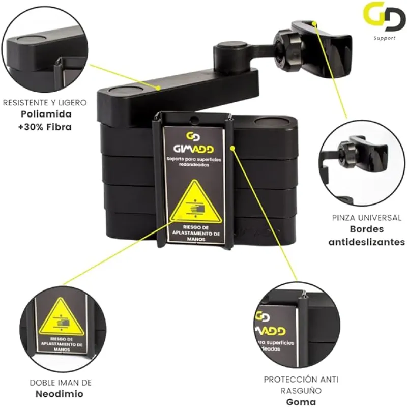 Gimadd Suport Pro Yellow Mobile Stand