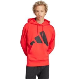 Adidas Essentials Red Black Sweatshirt