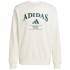 Adidas Heritage Graphic Sweatshirt Chalk White