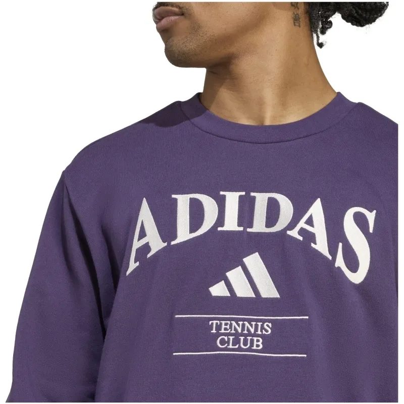 Adidas Heritage Graphic Purple Sweatshirt