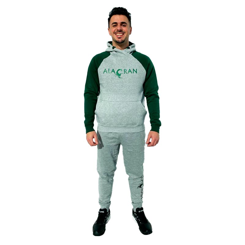 Sudadera Alacran Elite Gris Verde Oliva - Barata Oferta Outlet