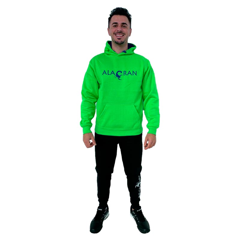 Sudadera Alacran Team Verde Royal - Barata Oferta Outlet