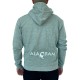 Sudadera Alacran Team Gris Amarillo Fluor - Barata Oferta Outlet