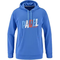 Sudadera Babolat Padel Hood Azul Frances