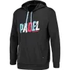 Babolat Padel Hood Black Sweatshirt