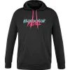 Babolat Padel Hood Black Pink Sweatshirt
