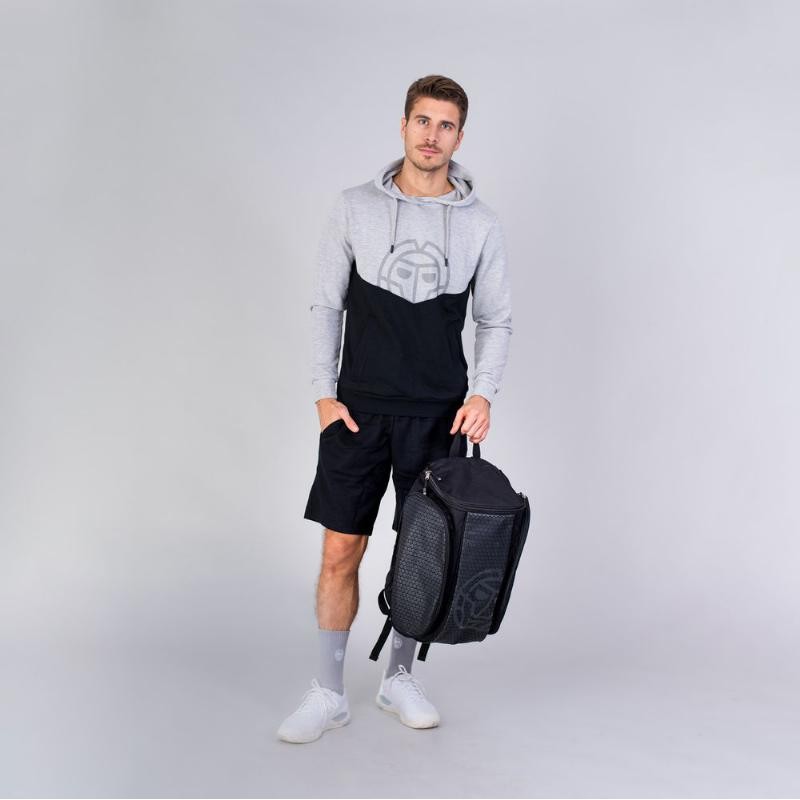 Sudadera Bidi Badu Lunis Gris Claro Negro - Barata Oferta Outlet