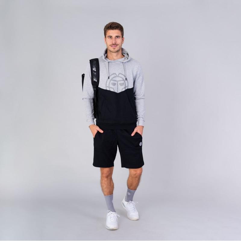 Sudadera Bidi Badu Lunis Gris Claro Negro - Barata Oferta Outlet