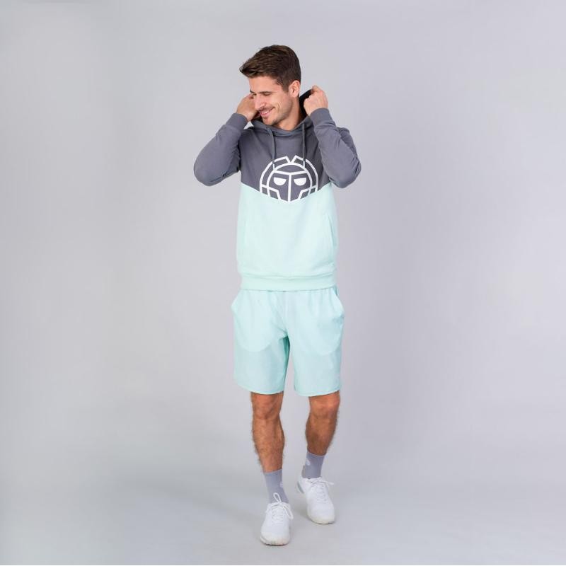 Sudadera Bidi Badu Lunis Gris Oscuro Menta - Barata Oferta Outlet