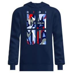 Bidi Badu New York Chill Dark Blue Red Junior Sweatshirt