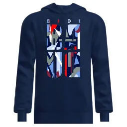 Bidi Badu New York Chill Dark Blue Red Junior Sweatshirt