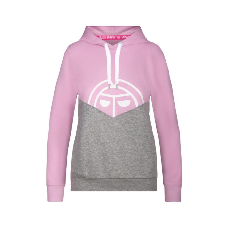 Sudadera Bidi Badu Salia Rosa Gris Claro - Barata Oferta Outlet