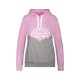 Sudadera Bidi Badu Salia Rosa Gris Claro - Barata Oferta Outlet
