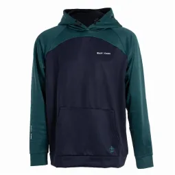 Black Crown Veracruz Navy Blue Green Sweatshirt