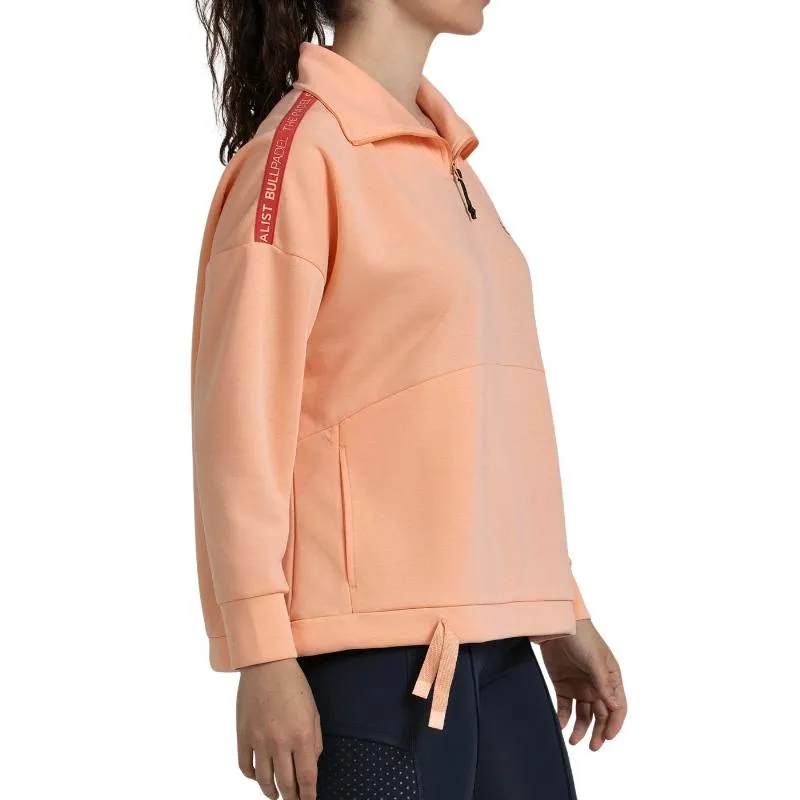 Bullpadel Alasia Pastel Orange Sweatshirt
