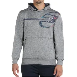 Sudadera Bullpadel Baiona Gris Medio Vigore