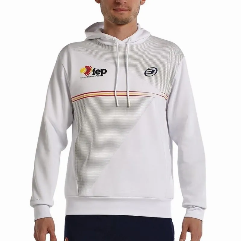 Bullpadel FEP Forca White Sweatshirt