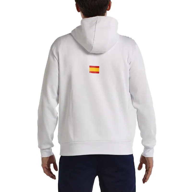 Bullpadel FEP Forca White Sweatshirt