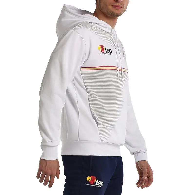 Bullpadel FEP Forca Weißer Sweatshirt