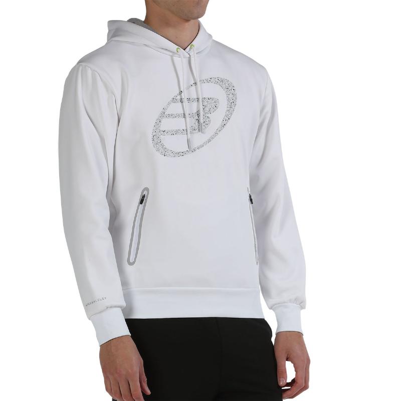 Sudadera Bullpadel Imana Blanco - Barata Oferta Outlet
