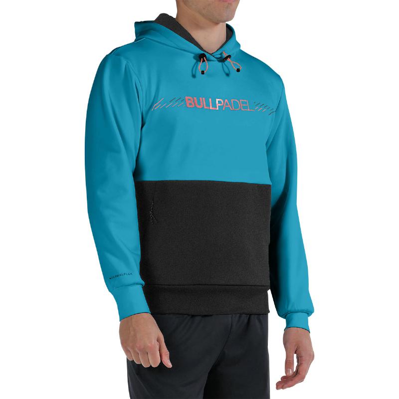 Sudadera Bullpadel Imbui Turquesa - Barata Oferta Outlet
