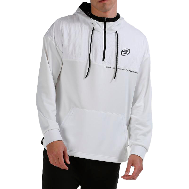 Sudadera Bullpadel Izote Blanco - Barata Oferta Outlet