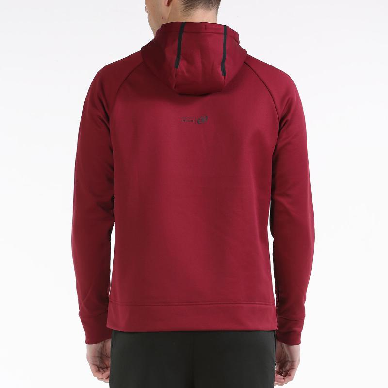 Sudadera Bullpadel Lipis Vino Burdeos - Barata Oferta Outlet