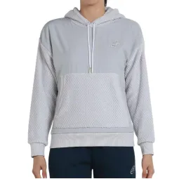 Sudadera Bullpadel Neda Gris Perla