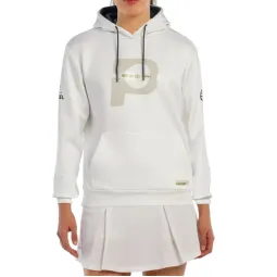 Bullpadel Premier Padel Aerial Sweatshirt White